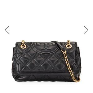 SOLD…Tory Burch Soft Fleming Convertible - Black
